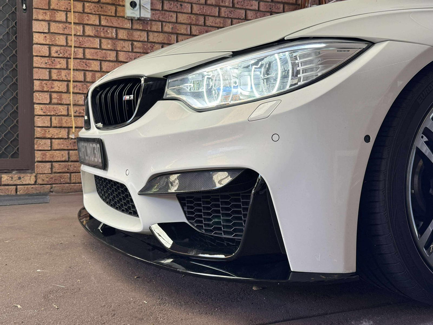 2014-2020 BMW F80 M3/F82 M4 MP Style Front Lip(4 Parts)