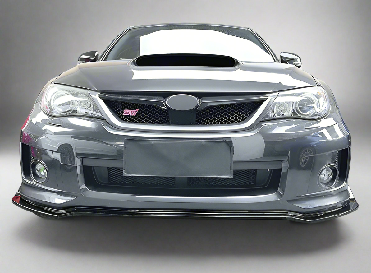 Three-Segment Front Bumper Splitter Lip Spoiler for Subaru Imprez WRX STI 2011-2014